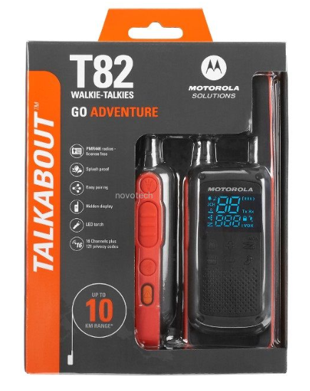 זוג מכשירי קשר Motorola Talkabout T82 *יבואן רשמי*