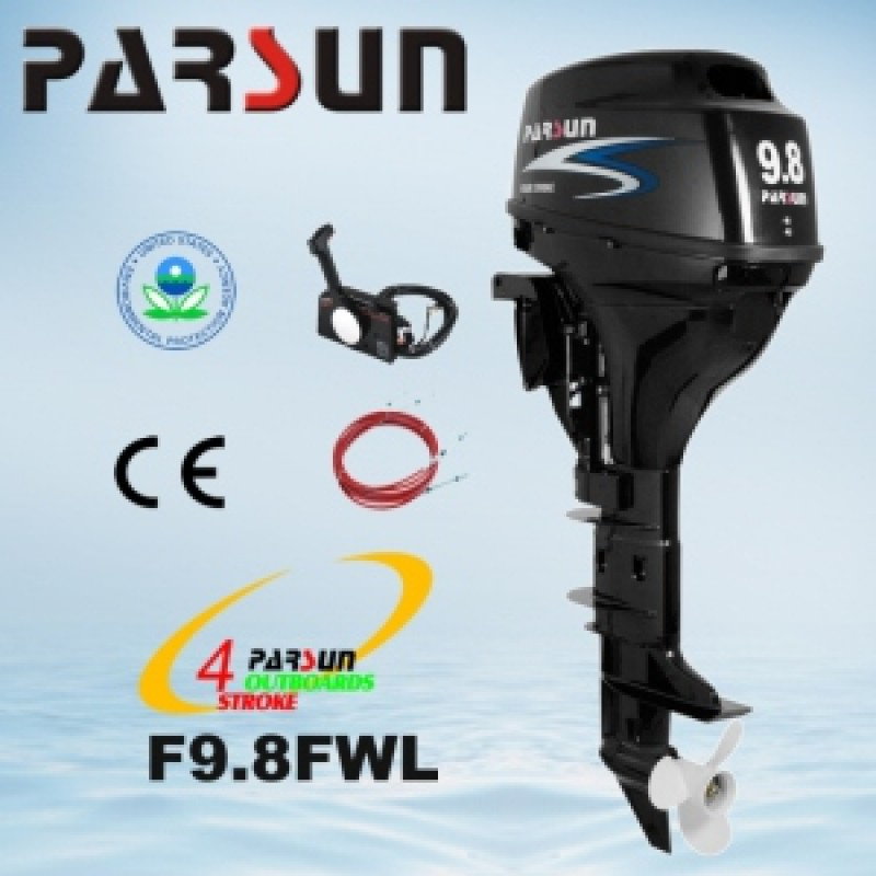 מנוע ימי לסירה 9.8 כ"ס 4 פעימות ברך קצרה דגם F98BML פרסון מקורי