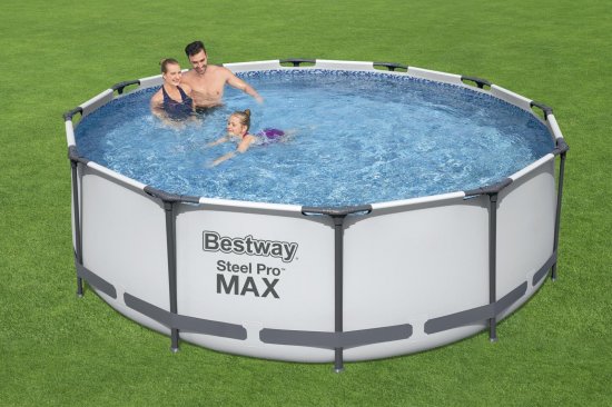 בריכה עגולה BESTWAY 56260 + משאבת 530 גלון