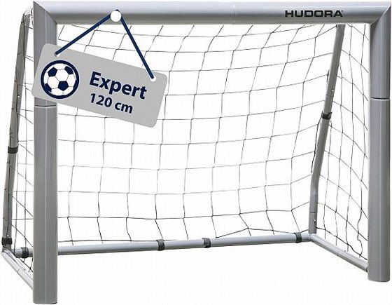 שער כדורגל ברזל מקצועי 120 ס"מ HUDORA EXPERT גרמניה