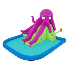 🦑💦 פארק מים מתנפח OCTOSPLASH – דגם 5342R 💦🦑
